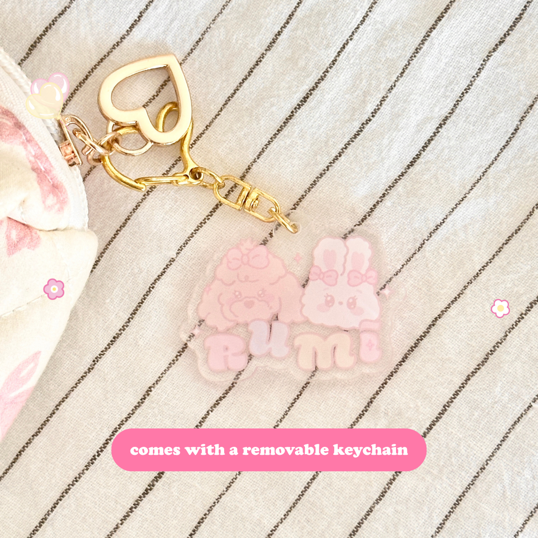 rumi's puffy makeup bag