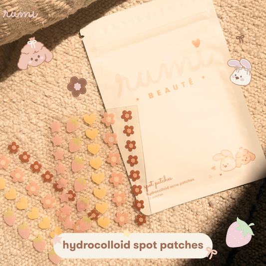 hydrocolloid spot patches (72 ct)