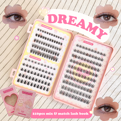 Dreamy Mix & Match 210pcs Lash Book