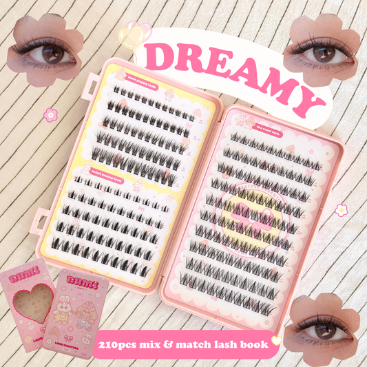 Dreamy Mix & Match 210pcs Lash Book