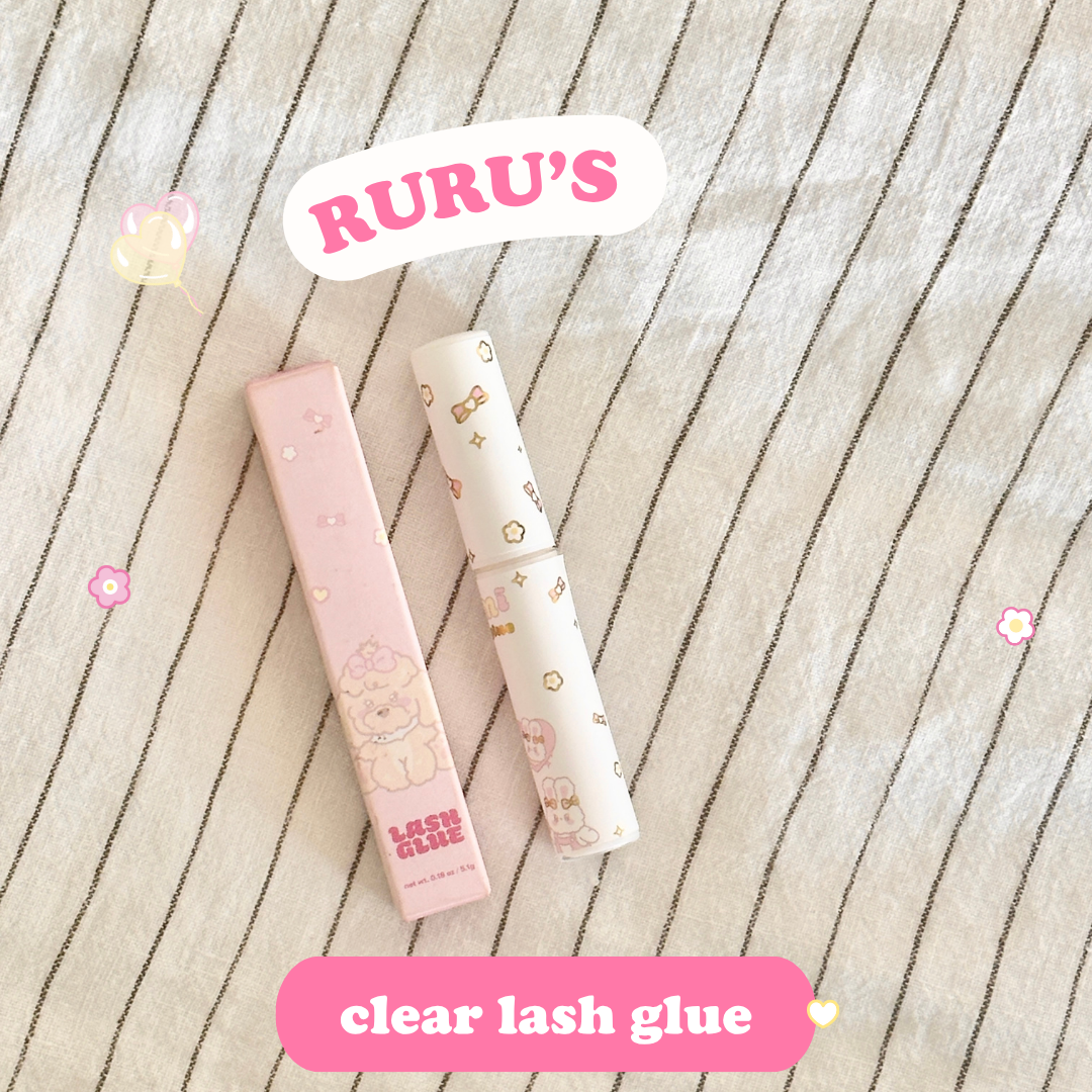 ruru's clear lash glue
