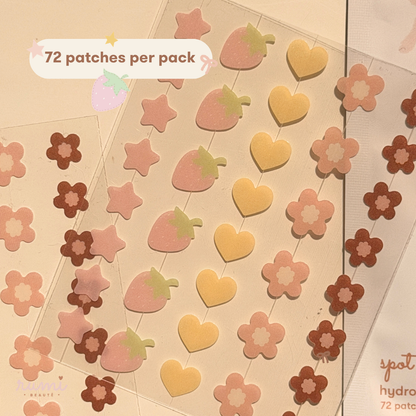 hydrocolloid spot patches (72 ct)