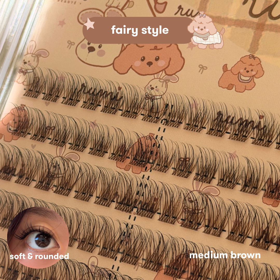 BROWN lash cluster book