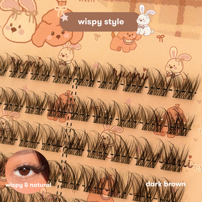 BROWN lash cluster book