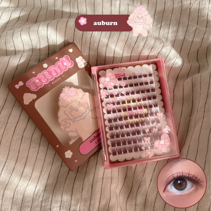 100pcs BROWN lash clusters